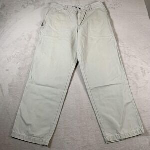 Columbia Pants Mens 36x32 Beige Outdoor Casual Zip Pocket Relaxed Fit‎ Hiking